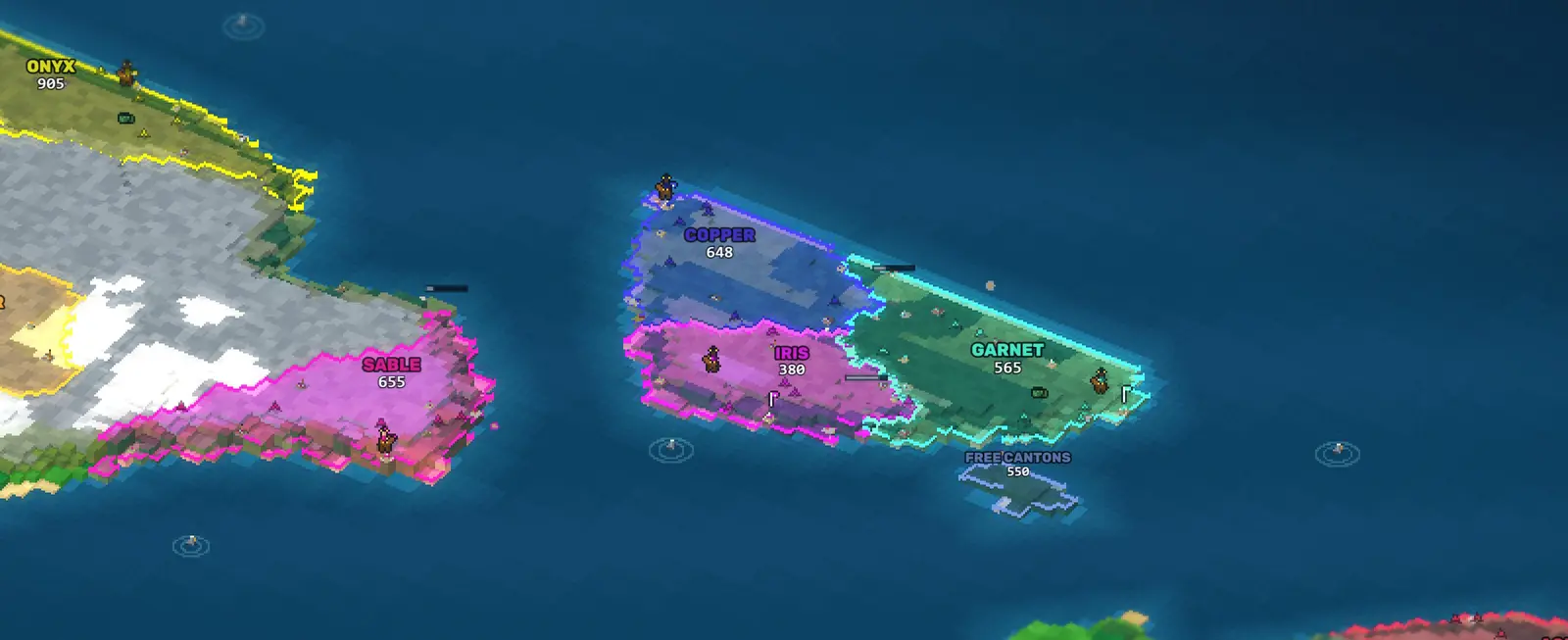 SeedWars: the world map